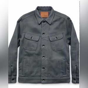 The Long Haul Jacket in Ash Sashiko Sz 44